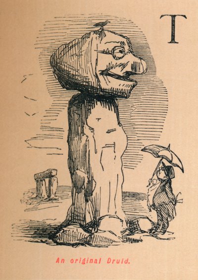 Um druida original, c1860, 1860 de John Leech