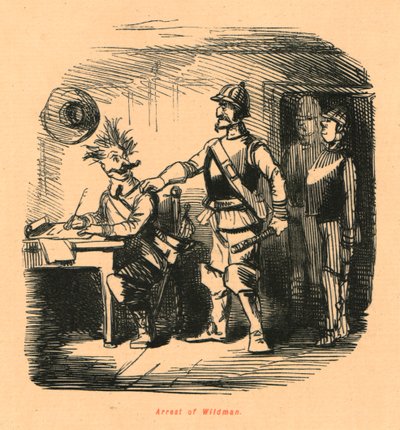Prisão de Wildman, 1897. de John Leech