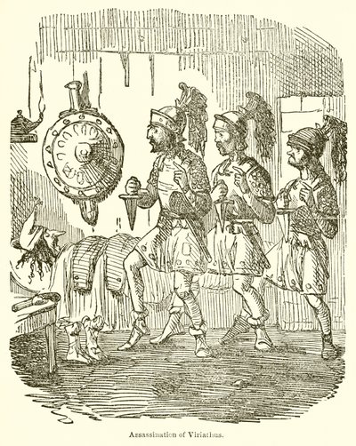 Assassinato de Viriato de John Leech