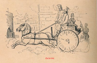 Rapidamente de 1852 de John Leech
