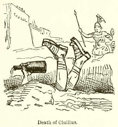 Morte de Cluilius de John Leech