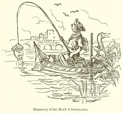 Descoberta da cabeça de Summanus de John Leech