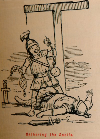 Reunindo os despojos, 1852 de John Leech