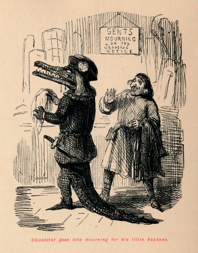 Gloucester entra em luto por esses sobrinhos, de John Leech