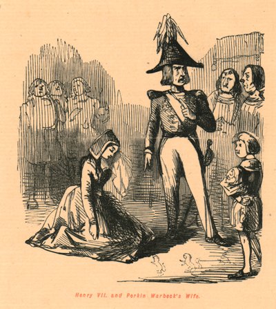 Henrique VII. e Perkin Warbecks Wife, 1897. de John Leech