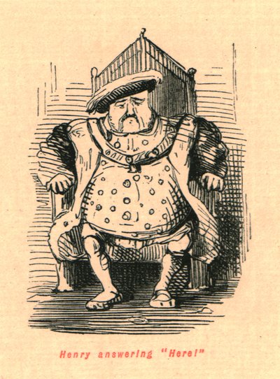 Henry respondendo Aqui !, 1897. de John Leech