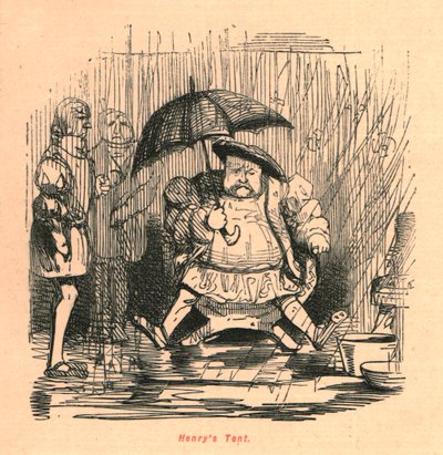 Henrys Tent, 1897. de John Leech