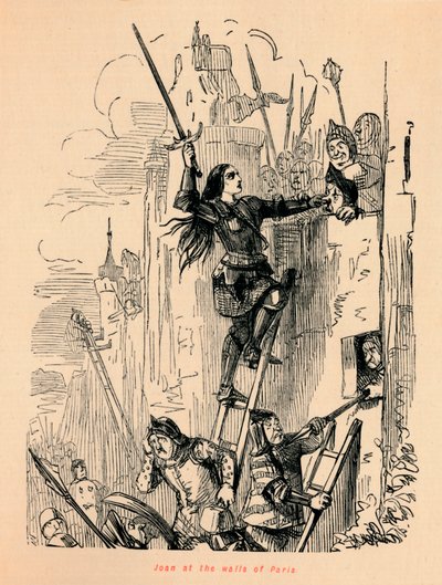 Joan nas muralhas de Paris, de John Leech