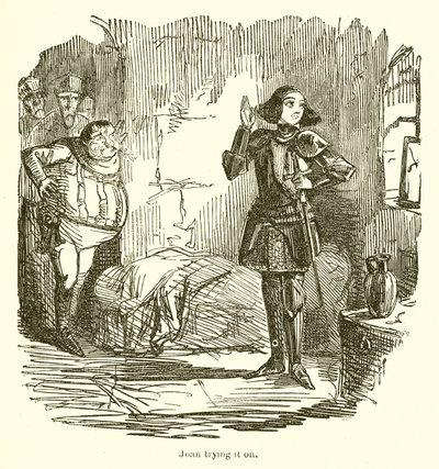 Joan experimentando de John Leech