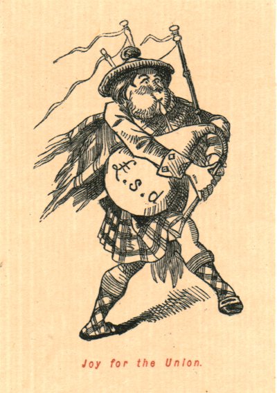 Alegria pela União, 1897. de John Leech