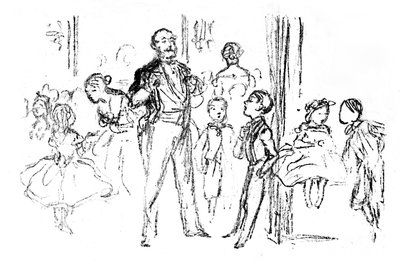Partido Juvenil, From Punch, 1864, 1923 de John Leech