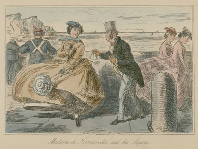 Madame de Normanville e o latifundiário de John Leech