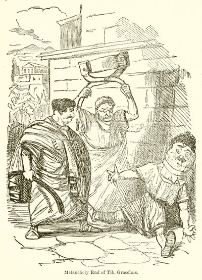 Fim melancólico de Tib. Graco de John Leech