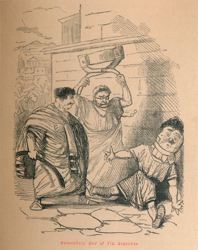 Final de Tib melancolia Gracehus de 1852 de John Leech