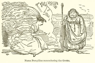 Numa Pompilius Lembrando a Gruta de John Leech