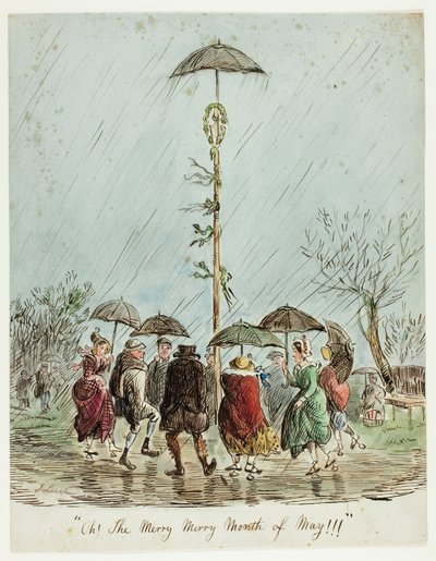 Oh! O Feliz, Feliz Mês de Maio!!! de John Leech