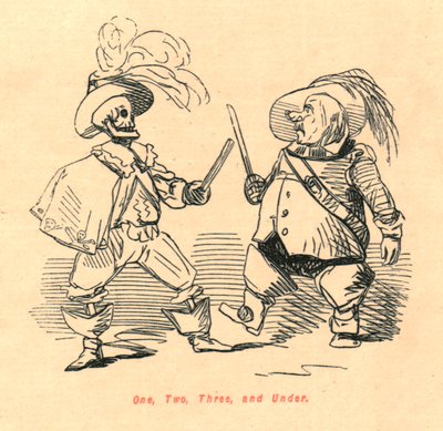Um, Dois, Três e Abaixo, 1897. de John Leech