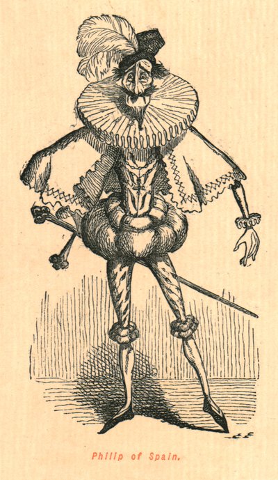 Filipe da Espanha, 1897. de John Leech