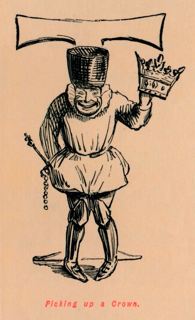 Como pegar uma coroa, c1860, c1860 de John Leech