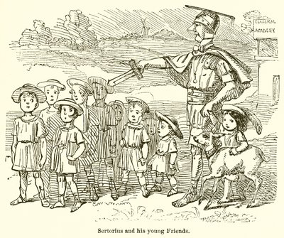 Sertório e seus jovens amigos de John Leech