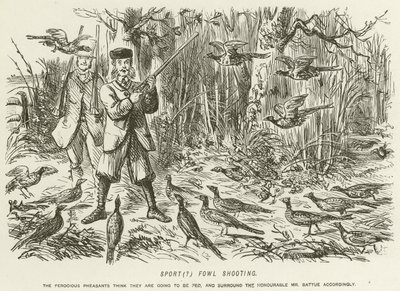 Tiro de aves esportivas de John Leech