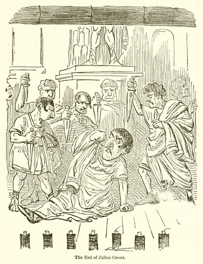 O fim de Júlio César de John Leech