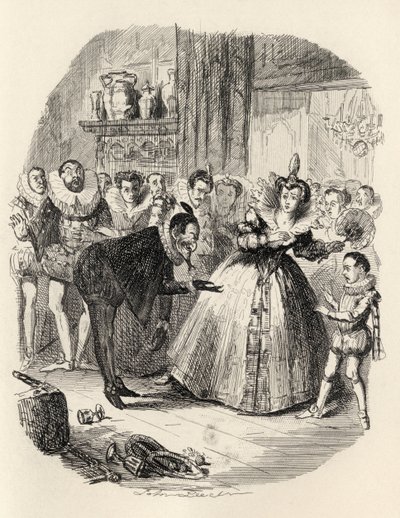 The Housewarming, de "The Ingoldsby Legends", de Thomas Ingoldsby, publicado por Richard Bentley und Son, 1887 de John Leech