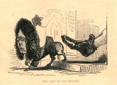 O Último dos Stuarts, 1897. de John Leech