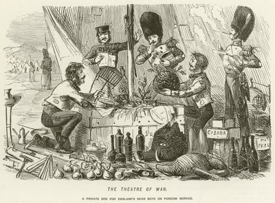 O teatro da guerra de John Leech