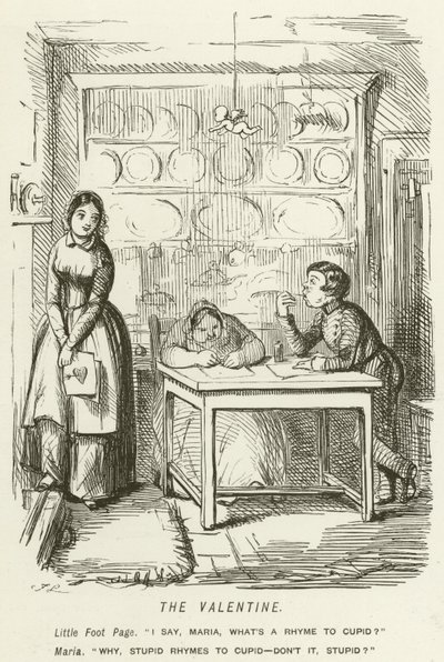 O dia dos namorados de John Leech