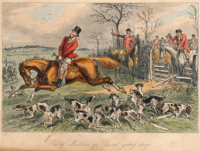 Um dos dias Multum em Parvos, 1865. Artistas: John Leech, Hablot Knight Browne. de John Leech and Hablot Knight Browne