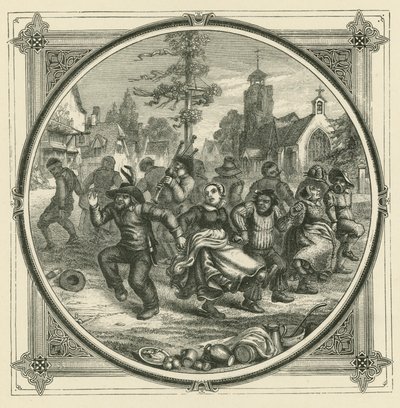 O aleijado conduzirá sempre a dança (gravura) de John Leighton
