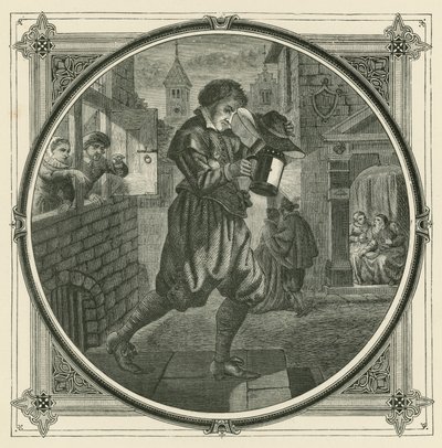 Fogo, tosse, amor e dinheiro, não são escondidos por muito tempo (gravura) de John Leighton