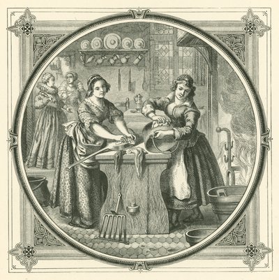 Quando os criados desleixados ficam arrumados, eles polem o fundo das panelas (gravação) de John Leighton
