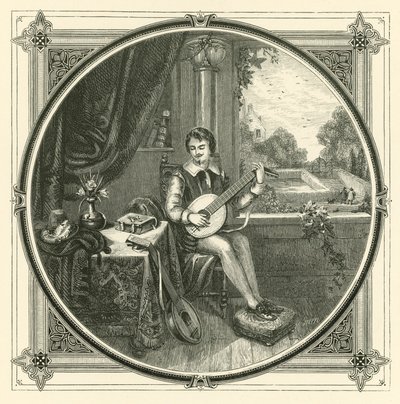 Quem não sentiu amor (gravura) de John Leighton