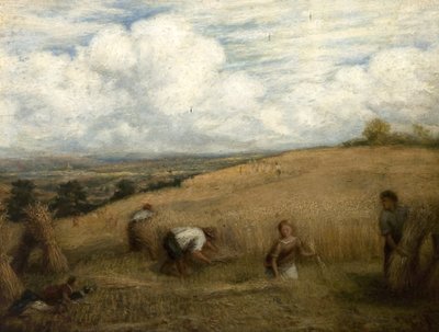 Colheita, 1857 de John Linnell