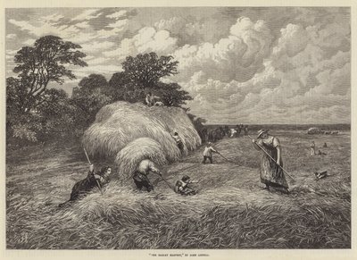 A colheita de cevada de John Linnell