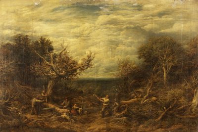 Os cortadores de madeira de John Linnell
