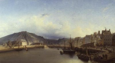 A Ponte em Cherbourg de John Louis Petit