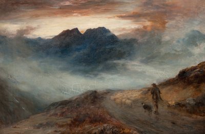 Névoa nas montanhas de John MacWhirter