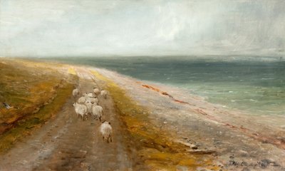 Ovelha perdida de John MacWhirter
