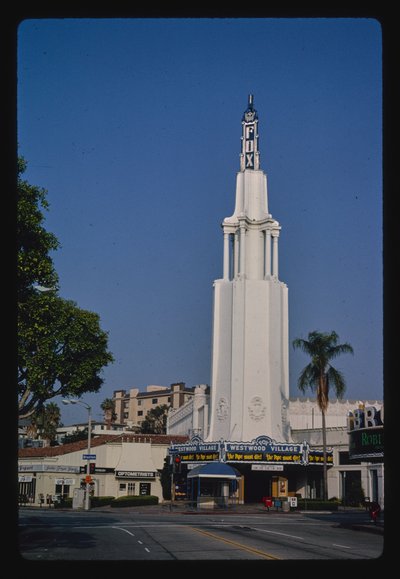Fox Theater, Bakersfield, Califórnia, EUA de John Margolies
