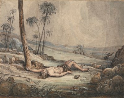 Caim e Abel de John Martin