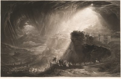 Joshua comandando o sol para ficar parado de John Martin