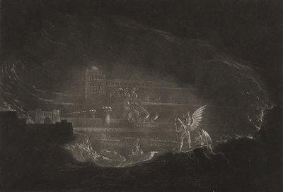 Pandemonium, c.1827 (mezzotint) de John Martin