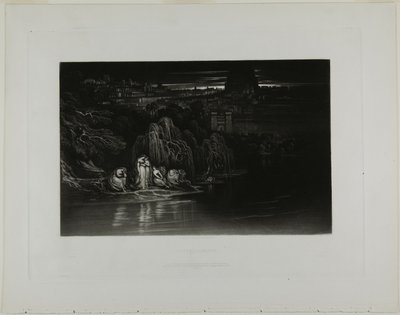 Salmo CXXXVII, de Ilustrações da Bíblia de John Martin