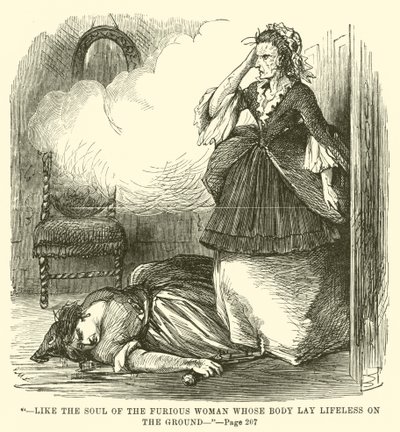 Ilustração para um conto de duas cidades por Charles Dickens de John McLenan