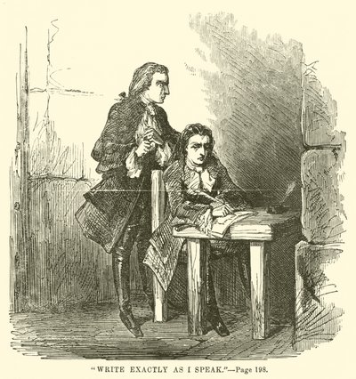 Ilustração para um conto de duas cidades por Charles Dickens de John McLenan