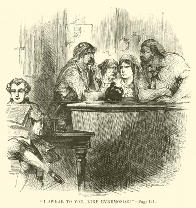 Ilustração para um conto de duas cidades por Charles Dickens de John McLenan