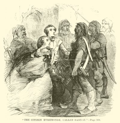 Ilustração para um conto de duas cidades por Charles Dickens de John McLenan
